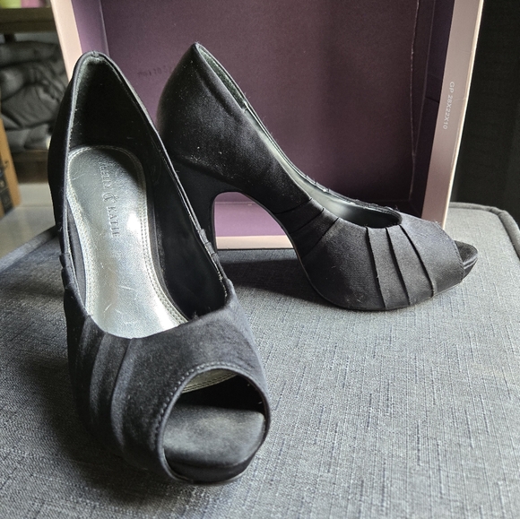 Kelly & Kate Peep Toe Heels - Picture 2 of 5